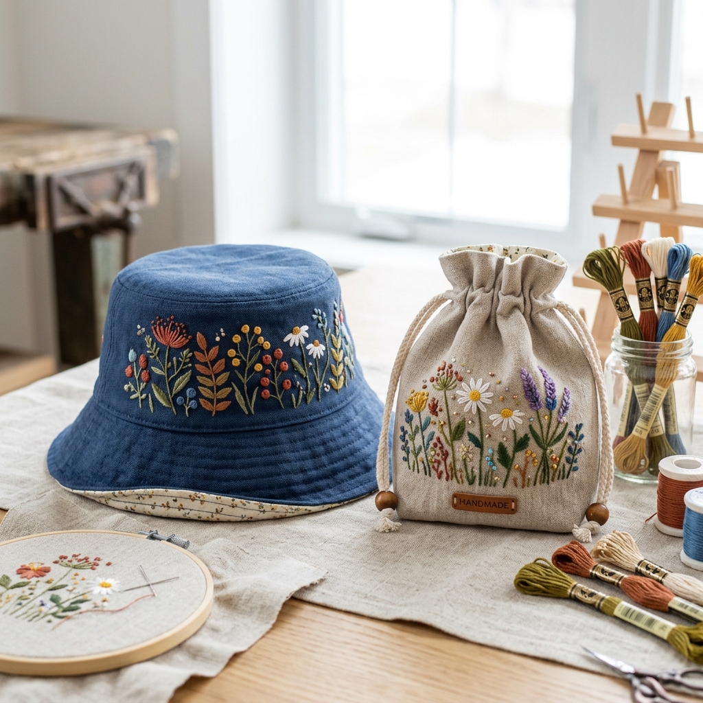 Two Moles Beginner: Sewing & Embroidery Sewing Package